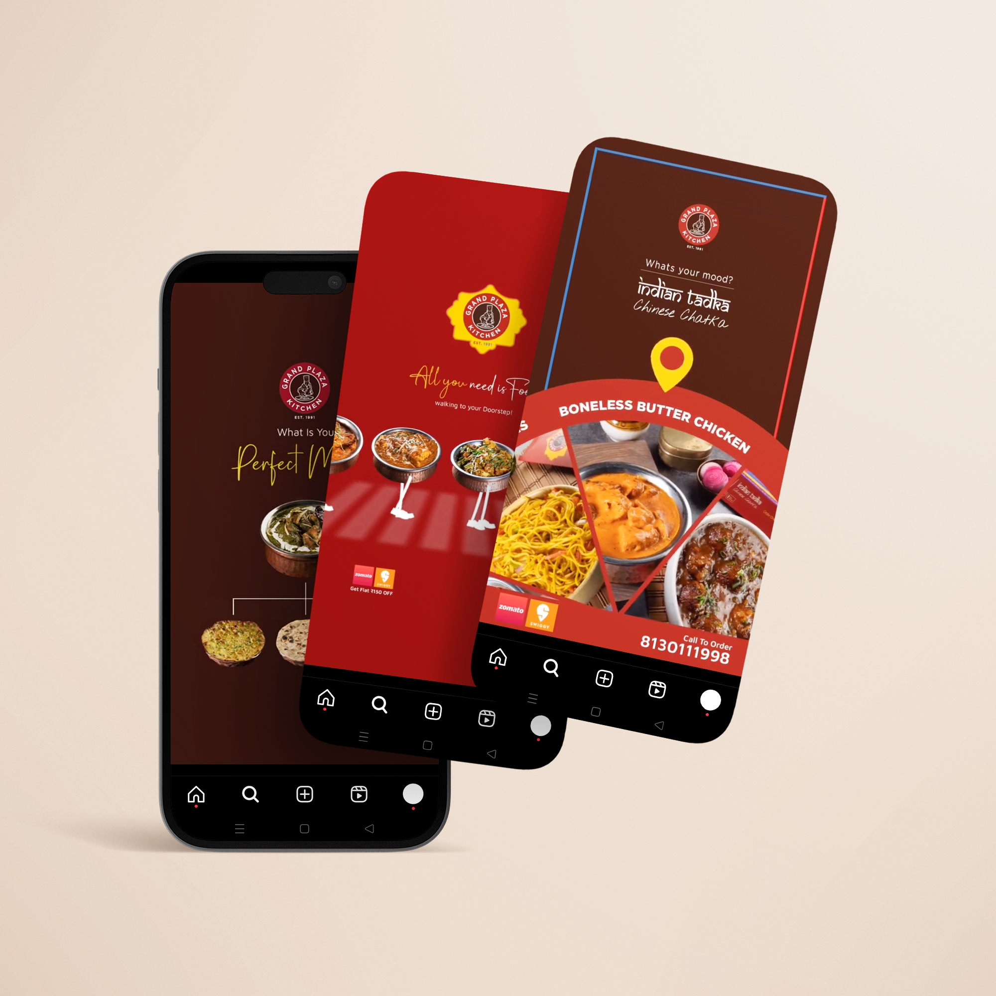 social media agency in delhi bubble co + packaging design + food brand + online food order experts in delhi + North Goa